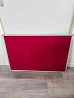 Prikbord vilt (rood) 91 x 61 cm, Ophalen, Zo goed als nieuw