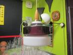 jaren 60 70 Deens design hanglamp retro paars wit glas 30 cm, Huis en Inrichting, Lampen | Hanglampen, Jaren 60 70 Deens design retro vintage 1960s 1970s