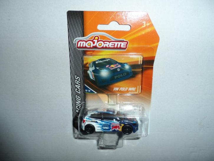 Majorette Racing Cars serie - VW Polo WRC - Red Bull - 1:64, Hobby en Vrije tijd, Modelauto's | Overige schalen, Nieuw, Auto, Ophalen of Verzenden