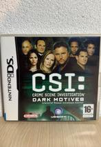CSI: Crime Scene Investigation - Dark Motives - Nintendo DS, Avontuur en Actie, 1 speler, Ophalen of Verzenden, Zo goed als nieuw