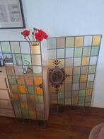 te koop glas in lood, Doe-het-zelf en Verbouw, Glas en Ramen, Minder dan 80 cm, Ophalen of Verzenden, Zo goed als nieuw, Glasplaat