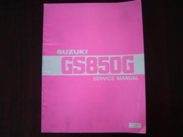Suzuki GS850G 1979 motorcycle service manual GS850 G beschikbaar voor biedingen