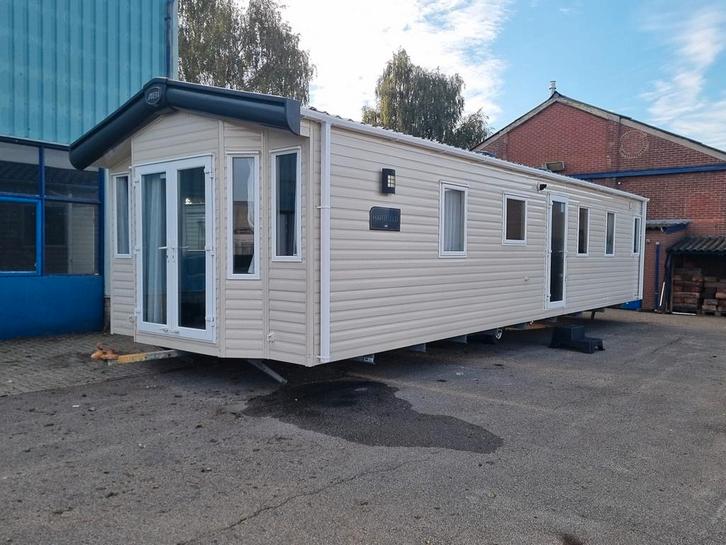 ABI HARTFIELD 2 slpk dubbel glas en cv incl. Transport, Caravans en Kamperen, Stacaravans, tot en met 4, Ophalen of Verzenden