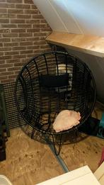 Slaapkamer stoel, Huis en Inrichting, Stoelen, Ophalen, Gebruikt, Zwart, Eén