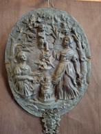 Plaquette van brons, Ophalen of Verzenden
