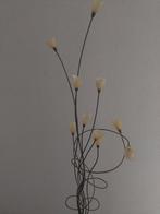 Mooie staande lamp. In brons kleur Met dimmer, Ophalen, Zo goed als nieuw