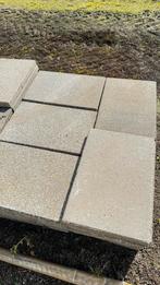 650 tegels 40x60, Tuin en Terras, Tegels en Klinkers, Ophalen, Gebruikt, 10 m² of meer, Beton