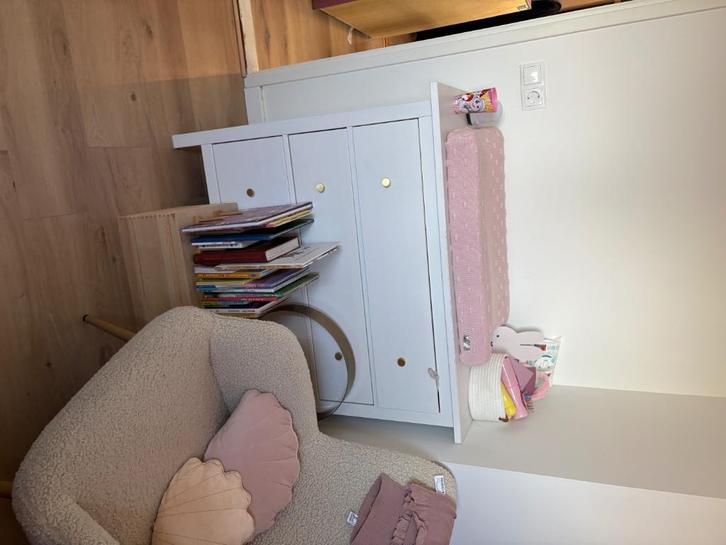 IKEA Hemnes kinder kledingkast en ladekast/commode, Huis en Inrichting, Kasten | Kledingkasten, Gebruikt, Minder dan 100 cm, 100 tot 150 cm