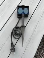 Buitenstopcontact / tuincontactdoos, Doe-het-zelf en Verbouw, Elektra en Kabels, Ophalen of Verzenden, Zo goed als nieuw, Stopcontact