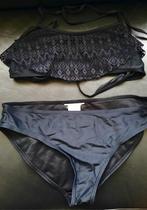 Damesbikini zwart zonder cups, maat M - Nieuwstaat, Ophalen of Verzenden, Zo goed als nieuw, Zwart, Badpak