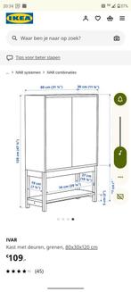 Ivar kast, Ophalen, Zo goed als nieuw, 25 tot 50 cm, 100 tot 150 cm