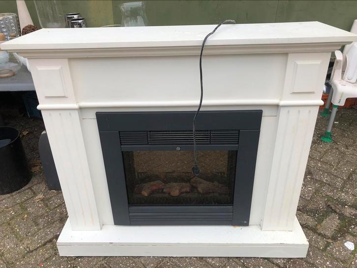 Electrische sfeerhaard, Huis en Inrichting, Haarden, Gebruikt, Elektrische haard, Ophalen