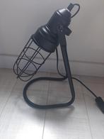 Leuke industriele tafellamp, Ophalen of Verzenden, Zo goed als nieuw, Metaal, Minder dan 50 cm