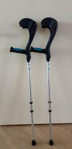 1 paar loop krukken (elleboogkrukken), Diversen, Loopkrukken, Ophalen, In hoogte verstelbaar, Gebruikt