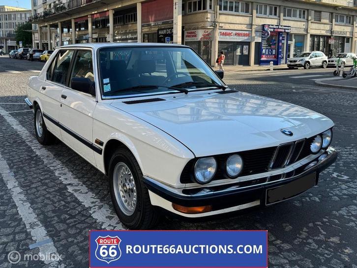 BMW 518i | 1987 | Route 66 Auctions, Auto's, Oldtimers, Bedrijf, Te koop, BMW, Benzine, Overige carrosserieën, Handgeschakeld