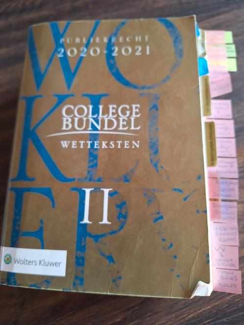 Collegebundel 2020-2021, Boeken, Studieboeken en Cursussen, Zo goed als nieuw, Ophalen of Verzenden