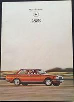 Mercedes Benz 280E brochure 1980, Ophalen of Verzenden, Zo goed als nieuw, Mercedes