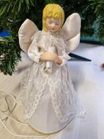 Vintage Kerst engel met lampjes., Ophalen