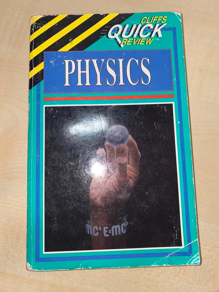 Physics Cliff’s Quick review by Linda Huetinck, Ph.D., Boeken, Wetenschap, Zo goed als nieuw, Natuurwetenschap, Ophalen of Verzenden