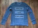 Shirt / Longsleeve - Maat 146 -152  Authentic Oiboi - blauw, Gebruikt, Ophalen of Verzenden, Shirt of Longsleeve, Authentic oiboi