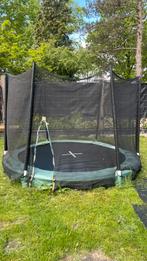 Ronde inground trampoline - gedemonteerd, Ophalen, Gebruikt