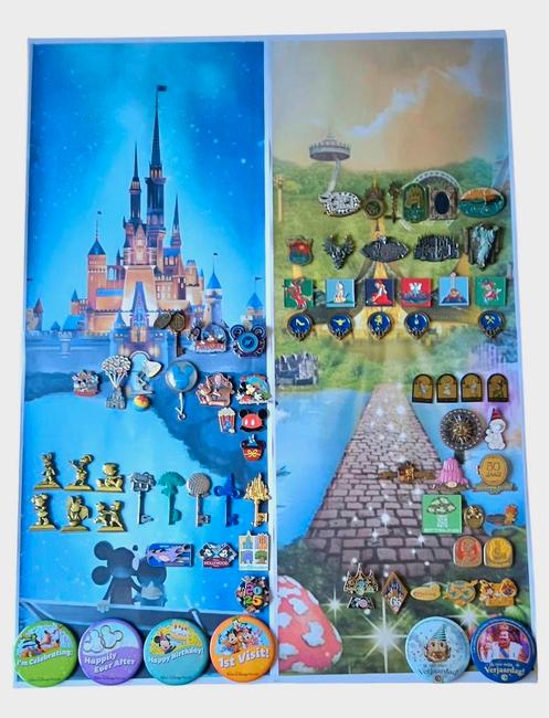 Efteling pin collectie *Exclusief*, Verzamelen, Efteling, Zo goed als nieuw, Button of Speldje, Ophalen of Verzenden