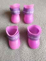 Nog 1 set rubberen waterdichte hondenregenlaarzen, Dieren en Toebehoren, Ophalen of Verzenden, Gebruikt