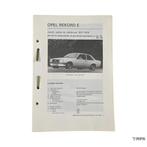 Kluwer | Opel Rekord E | 1977-1979 | NL, Ophalen of Verzenden