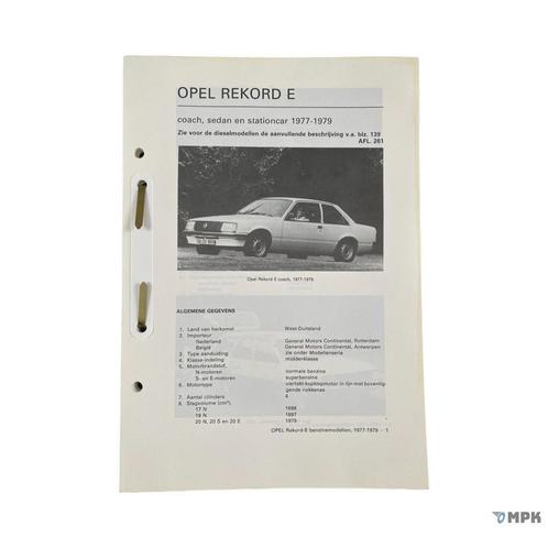 Kluwer | Opel Rekord E | 1977-1979 | NL, Auto diversen, Handleidingen en Instructieboekjes, Ophalen of Verzenden