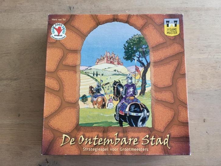 spel De ontembare stad, Hobby en Vrije tijd, Gezelschapsspellen | Bordspellen, Gebruikt, Een of twee spelers, Drie of vier spelers