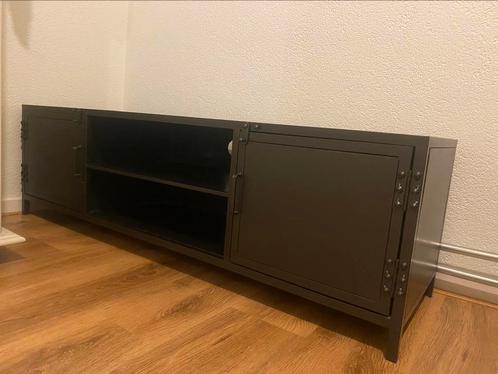 Metalen TV - meubel kastje, Huis en Inrichting, Kasten | Televisiemeubels, Gebruikt, Minder dan 100 cm, 25 tot 50 cm, Ophalen of Verzenden