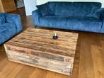 Salontafel pallethout 120x80, Huis en Inrichting, Tafels | Salontafels, Ophalen, Gebruikt, 100 tot 150 cm, 50 tot 100 cm