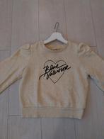 H&M Trui Pastel Geel XS Pofmouwtjes, Ophalen of Verzenden, Zo goed als nieuw, H&M, Meisje