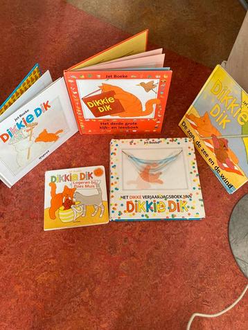 5x Dikkie Dik van Jet Boeke beschikbaar voor biedingen