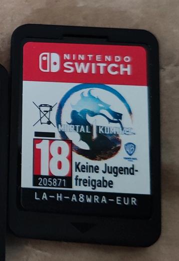 Nintendo Switch spel MORTAL KOMBAT. beschikbaar voor biedingen