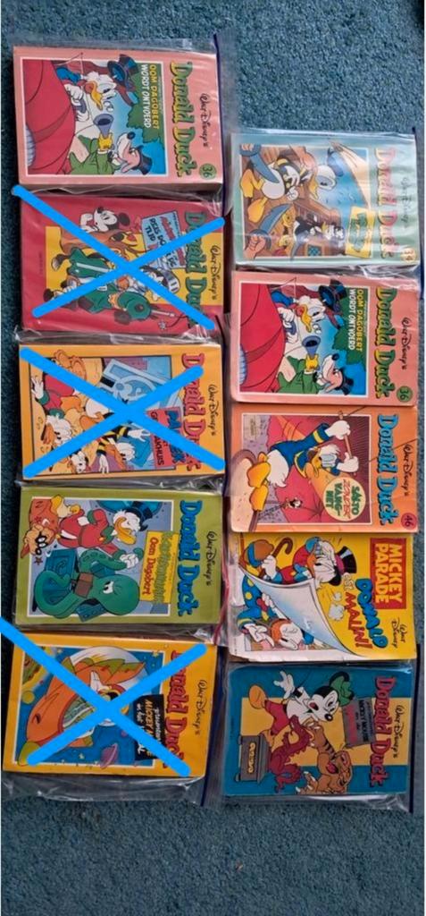 Oude Donald Duck Pockets, Boeken, Stripboeken, Gelezen, Meerdere stripboeken, Ophalen of Verzenden