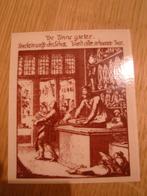 sticker transparant oude ambachten de tinnegieter *, Ophalen, Zo goed als nieuw