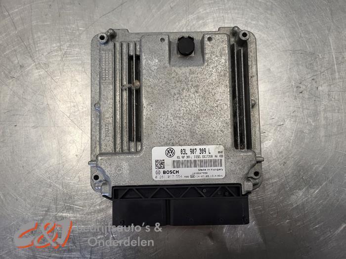 Computer Motormanagement van een Volkswagen Transporter, Auto-onderdelen, Elektronica en Kabels, Volkswagen, Gebruikt, 3 maanden garantie