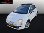 Fiat 500 1.3 JTD Lounge pano airco diesel, Auto's, Fiat, Gebruikt, 4 cilinders, Leder en Stof, Wit