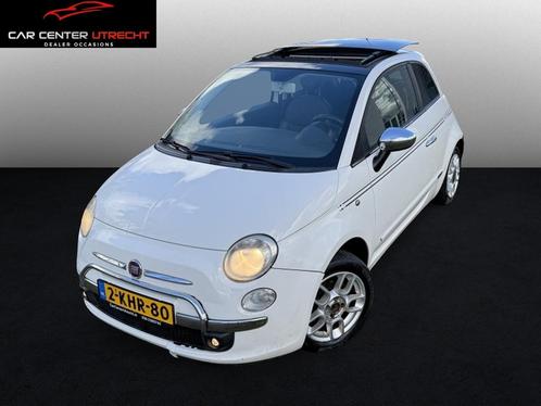 Fiat 500 1.3 JTD Lounge pano airco diesel, Auto's, Fiat, Bedrijf, ABS, Airbags, Airconditioning, Centrale vergrendeling, Elektrische buitenspiegels