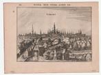 Utrecht stadgezicht gravure uit 1616 P. Bertius, Verzenden
