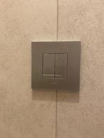 Wisa Delos DF bedieningspaneel chroom mat, Ophalen of Verzenden, Zo goed als nieuw, Chroom, Toilet
