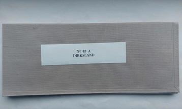 43A stafkaart uit 1968 Dirksland met Melissant Herkingen beschikbaar voor biedingen