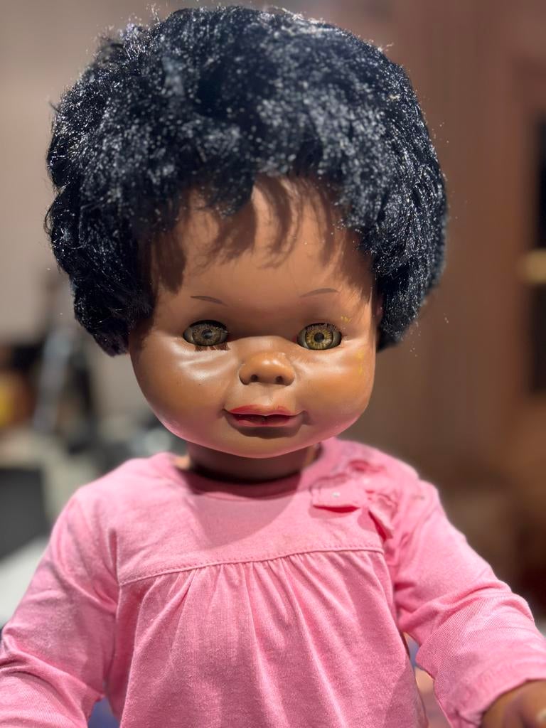 Vintage Zapf Creation Pop - Jaren '70/80, Ophalen of Verzenden, Gebruikt, Babypop