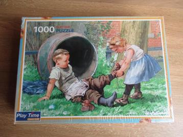 Puzzel Ot en Sien LENTE - Niet doen Ot. 100 stukjes beschikbaar voor biedingen