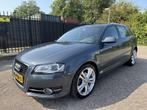 Audi A3 Sportback 1.4 TFSI S-Tronic Ambition S-Line, Auto's, Gebruikt, Zwart, 4 cilinders, Leder en Stof