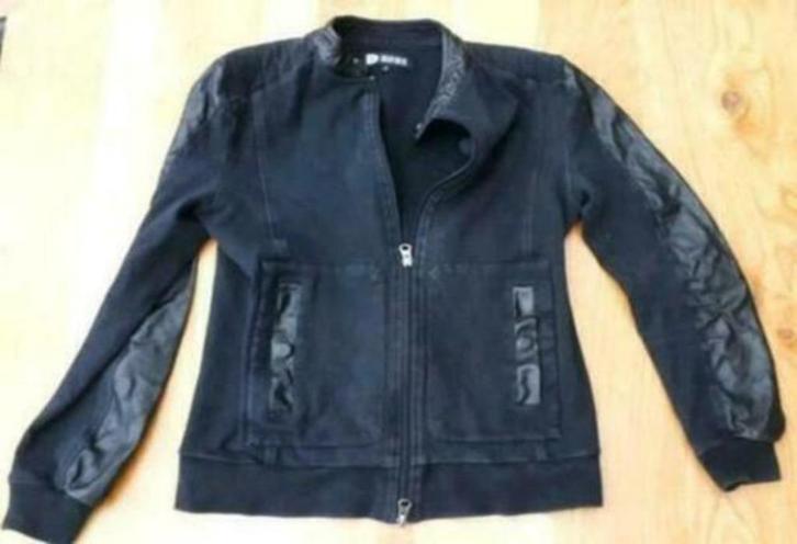 Jacket van Dean Rich. Maat S, Kleding | Heren, Jassen | Zomer, Gedragen, Maat 46 (S) of kleiner, Zwart, Ophalen of Verzenden