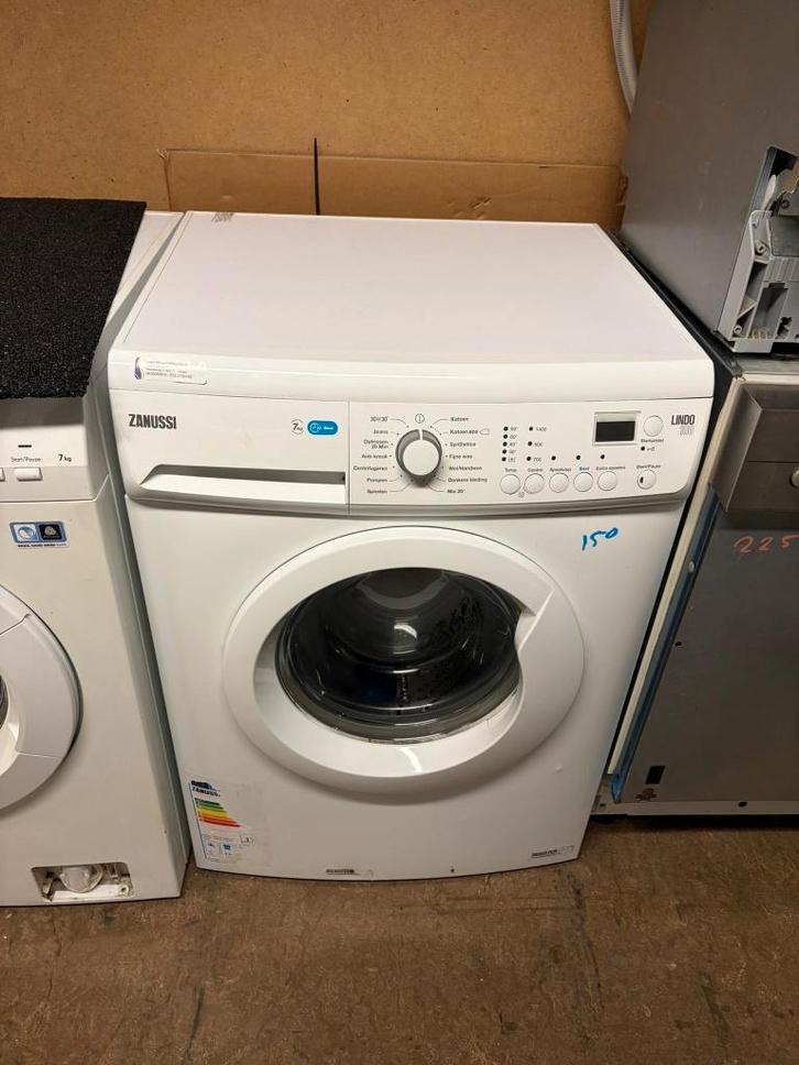 Zanussi 7kg wasmachine | Schoon | Garantie | Bezorging, Witgoed en Apparatuur, Wasmachines, Zo goed als nieuw, Voorlader, 6 tot 8 kg