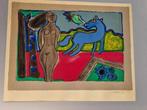 Corneille: Zeefdruk - Portrait d' un ete 1998 - (brocante), Antiek en Kunst, Ophalen