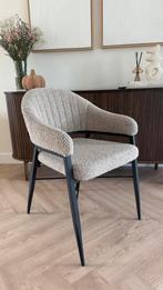 6 teddy eetkamer stoelen, Huis en Inrichting, Ophalen, Bruin, Nieuw, Stof